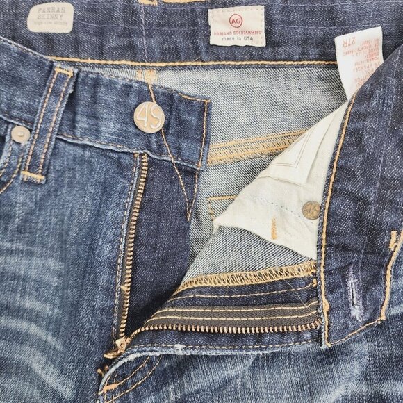 Adriano Goldschmied AG Farrah Skinny Jeans High Rise Women's Size 27 Blue Denim - Picture 9 of 10